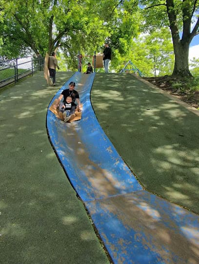 Blue Slide Playground