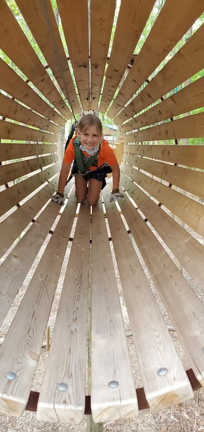 Tree Trekkers Frederick Outdoor Aerial Adventure Ropes and Zipline Park