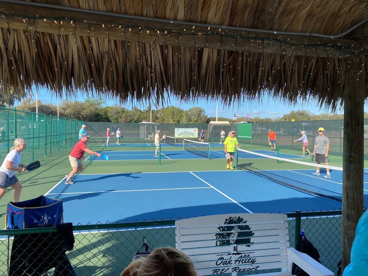 Oak Alley RV Resort Pickleball Courts